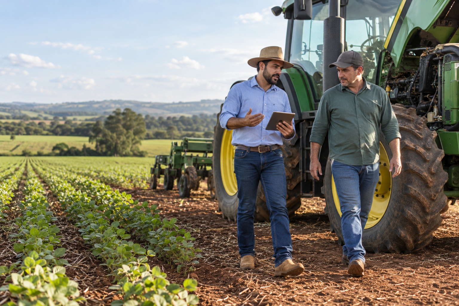 Capa editorial local sobre agronegócio; tema: Como Organizar Centros De Custo No Erp Rural no Maranhão — Guia 2