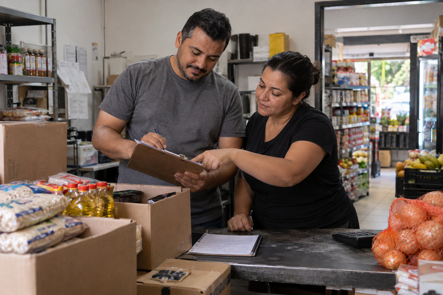 Capa editorial local sobre lojas de roupas; tema: Como reduzir perdas de validade no mercadinho com promoções controladas — Guia 3